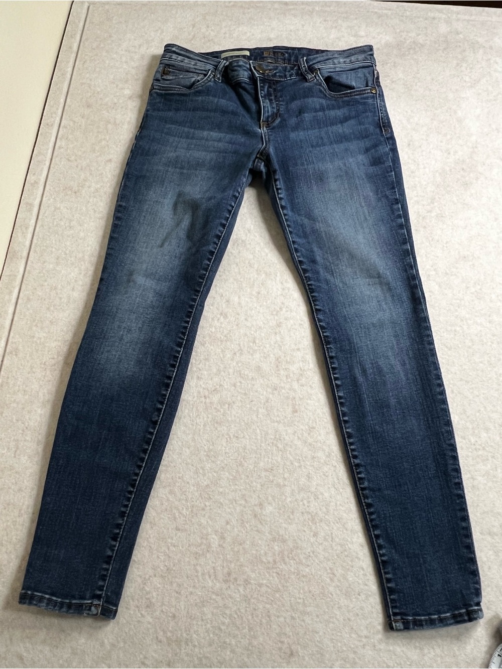 KUT from the Kloth Mia Toothpick Skinny Jeans 6P